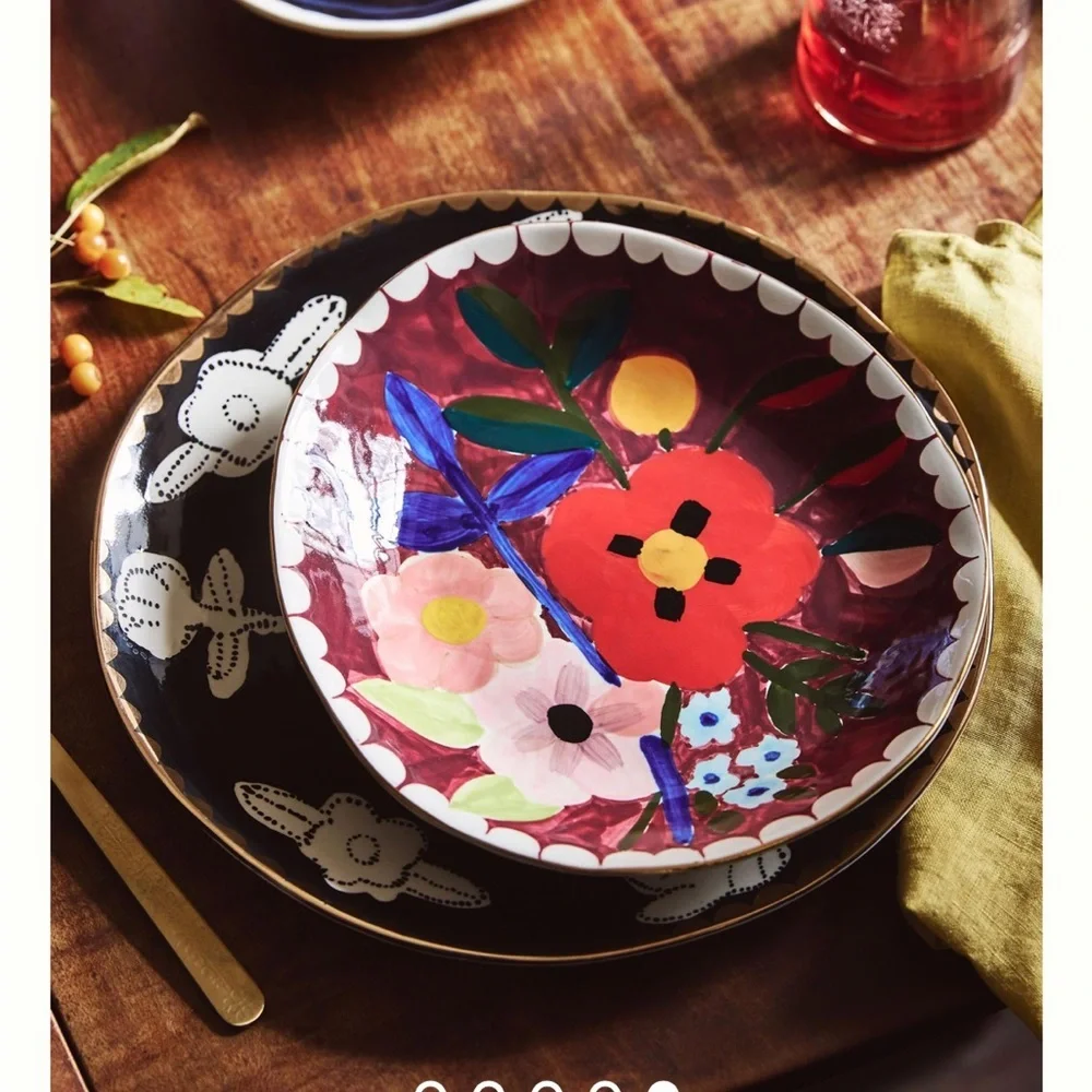 Francesca Kaye Floral Atelier Dessert Plate